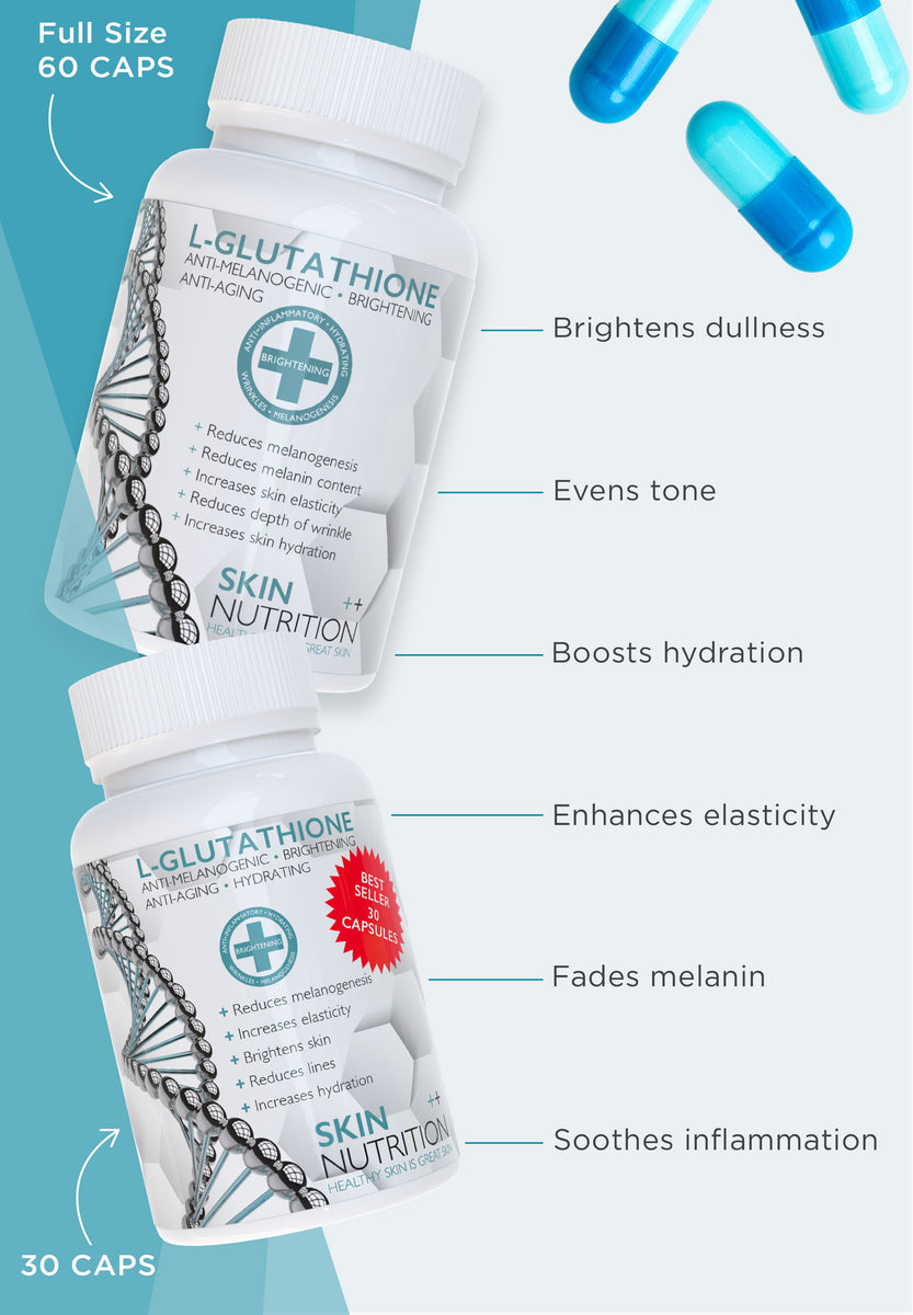 L-Glutathione - 30 Capsules Skin Nutrition SA L-Glutathione - 30 Capsules Skin Nutrition SA
