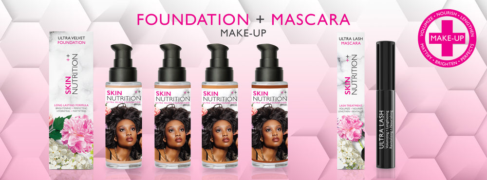 Foundation + Mascara