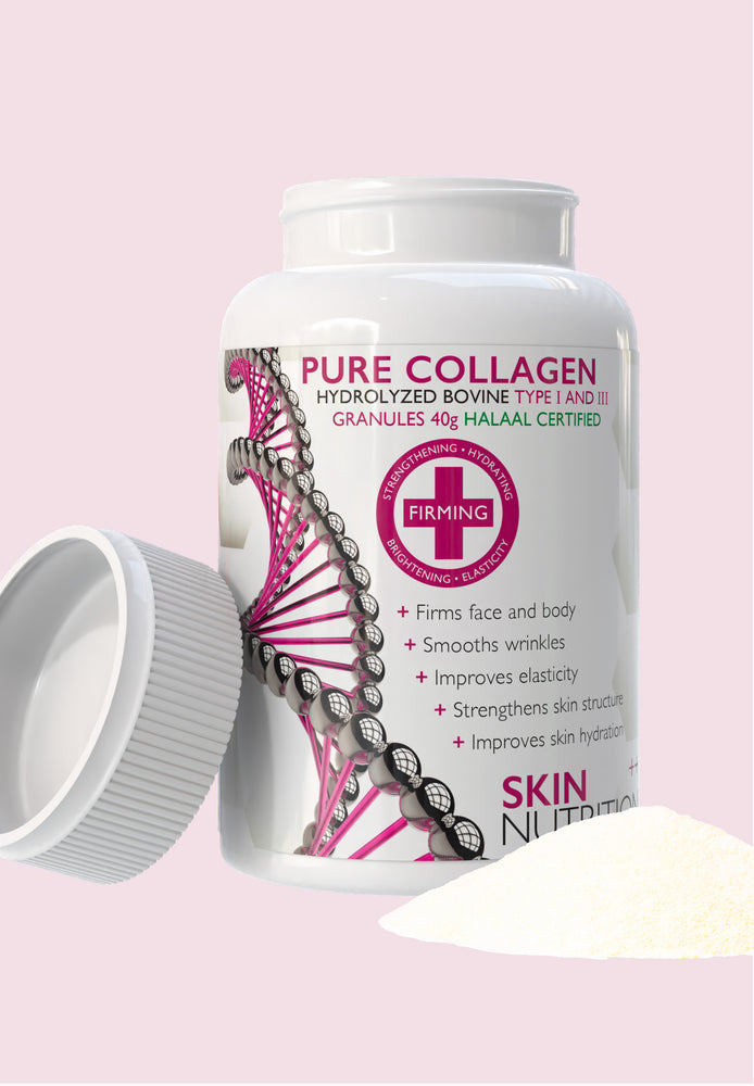 Pure Collagen Granules Halal Certified - Travel Size 40g