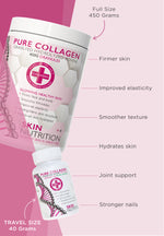 Pure Collagen Granules Halal Certified - Travel Size 40g