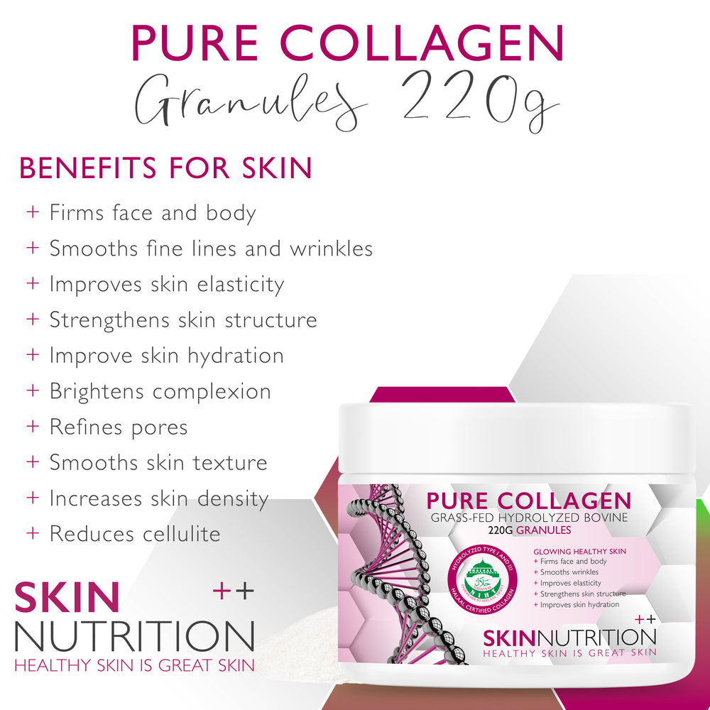 220g Pure Collagen Granules <br> Halal Certified