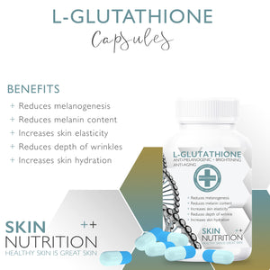 60 Capsules L-Glutathione