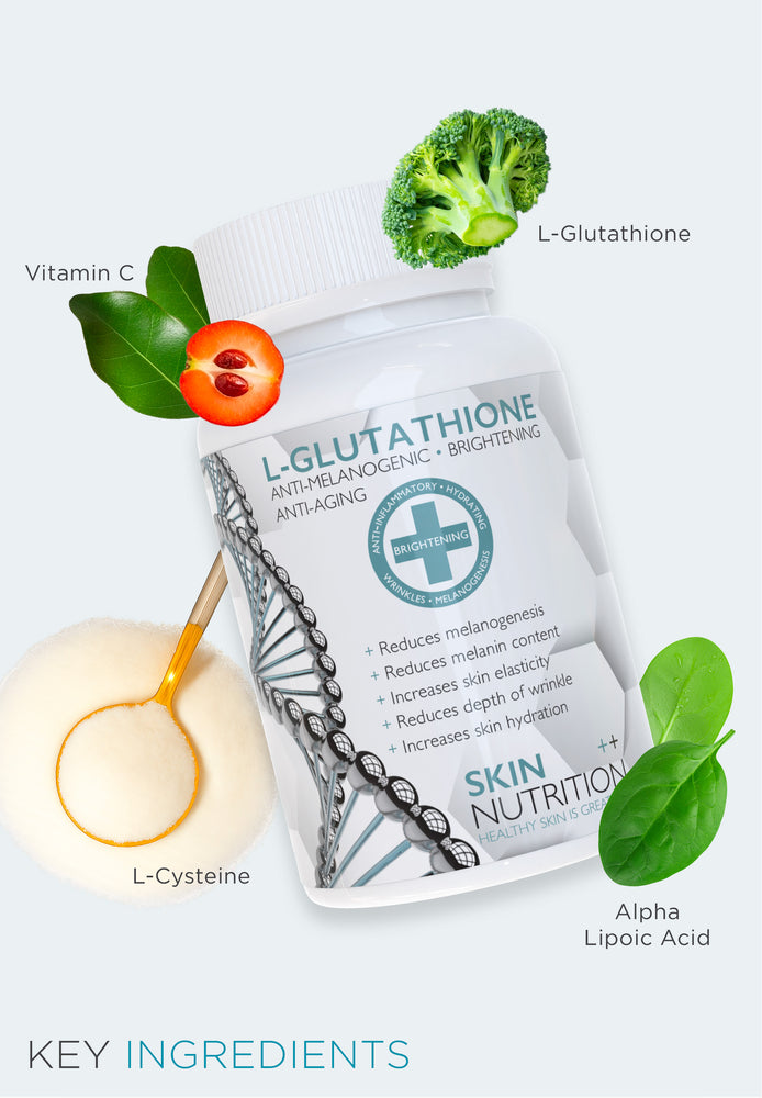 L-Glutathione - 60 Capsules Skin Nutrition SA L-Glutathione - 60 Capsules Skin Nutrition SA