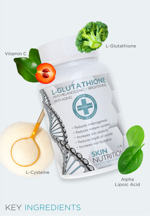 L-Glutathione - 60 Capsules Skin Nutrition SA L-Glutathione - 60 Capsules Skin Nutrition SA