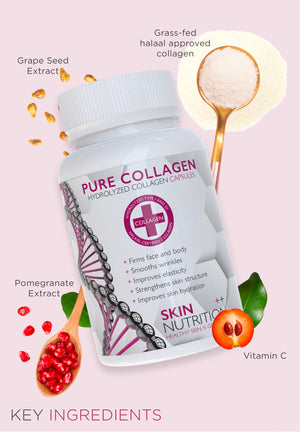 Pure Collagen Halal Certified - 60 Capsules