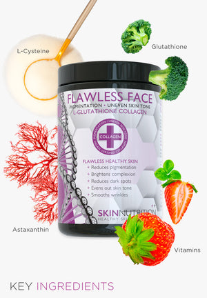 Flawless Face L-Glutathione Collagen - 200g