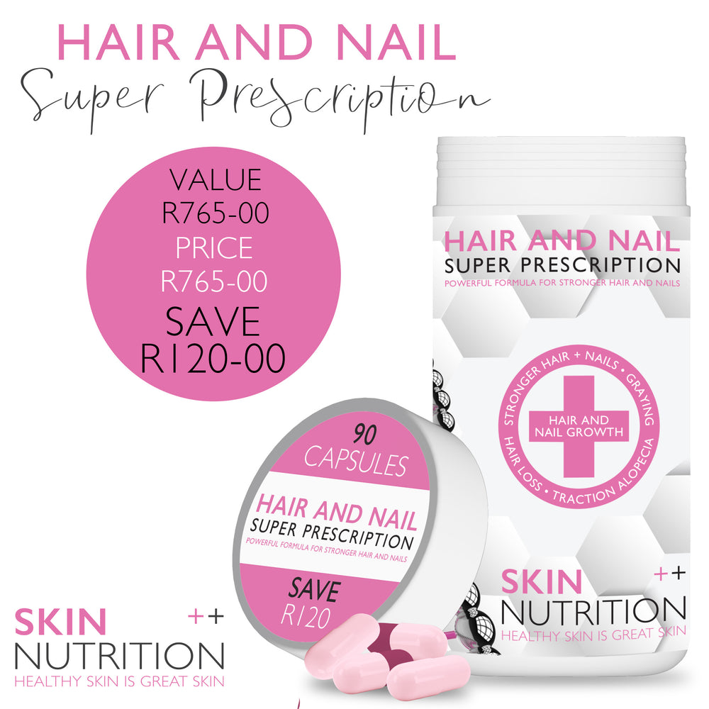 90 Capsules Hair and Nail Super Prescription