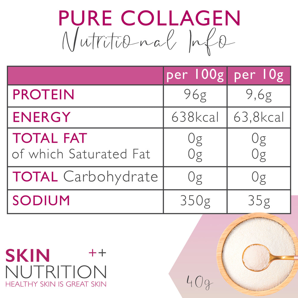 MINI 40g Pure Collagen Granules <br> Halal Certified