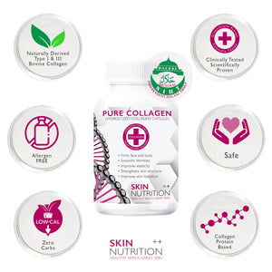 60 Capsules Pure Collagen <br> Halal Certified