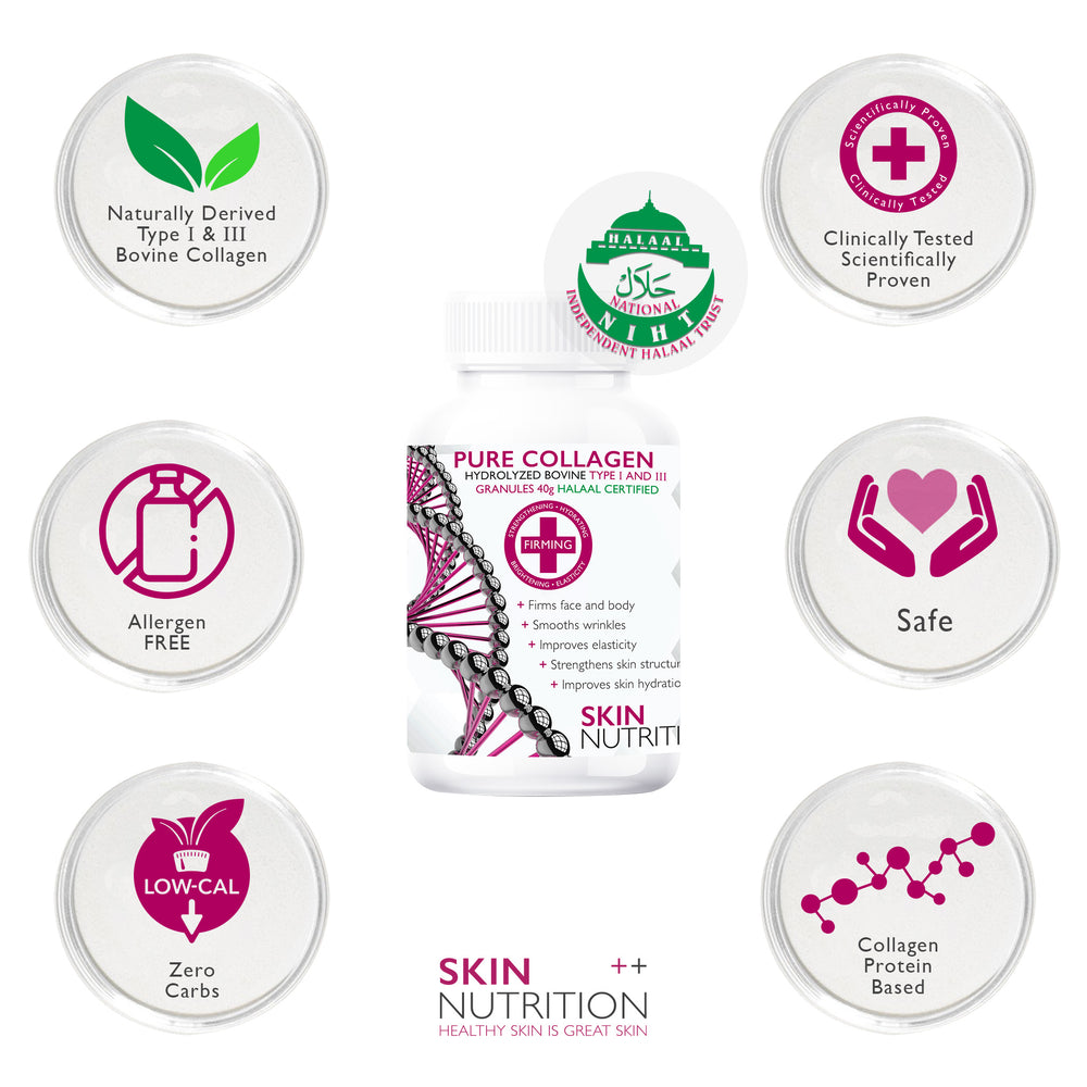 MINI 40g Pure Collagen Granules <br> Halal Certified