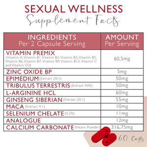 90 Capsules Sexual Wellness Super Prescription