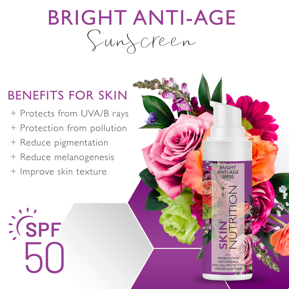 50ml BRIGHT ANTI-AGE SPF 50